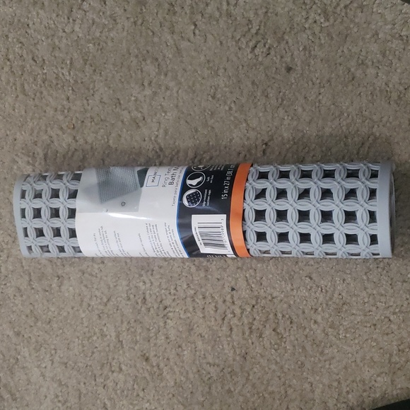 MainStays- Grey Bath Mat - Picture 1 of 3